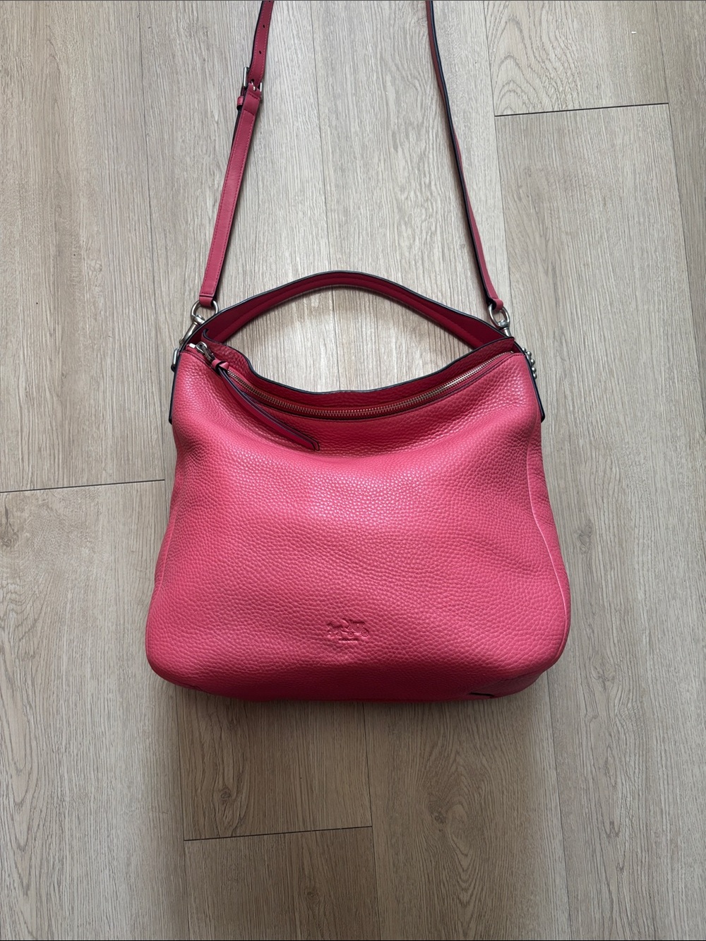 Coach Bleecker Sullivan Hobo in pebbled leather Pink